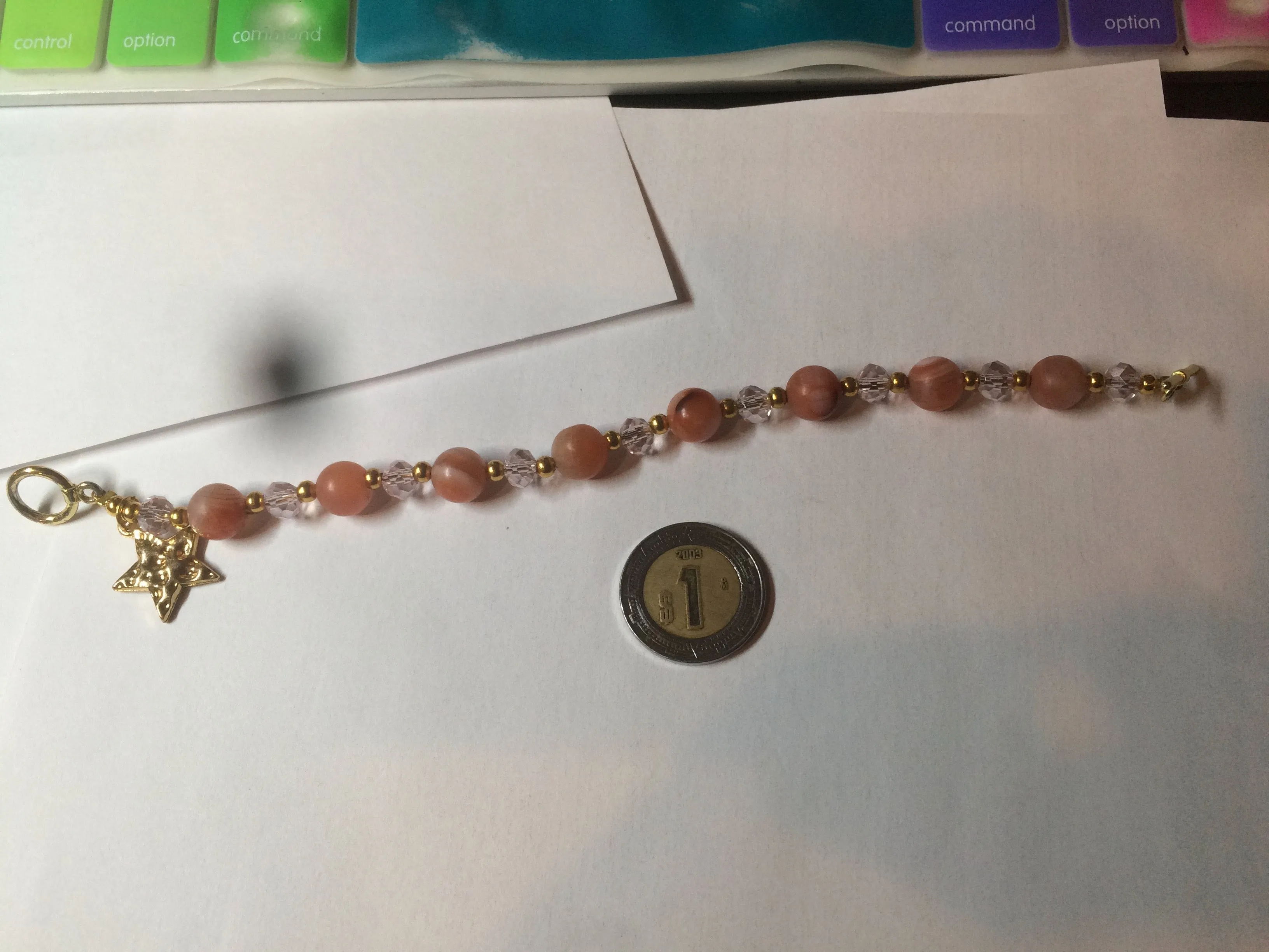 100% Natural red agate   crystal bracelet SY19 add-on item.