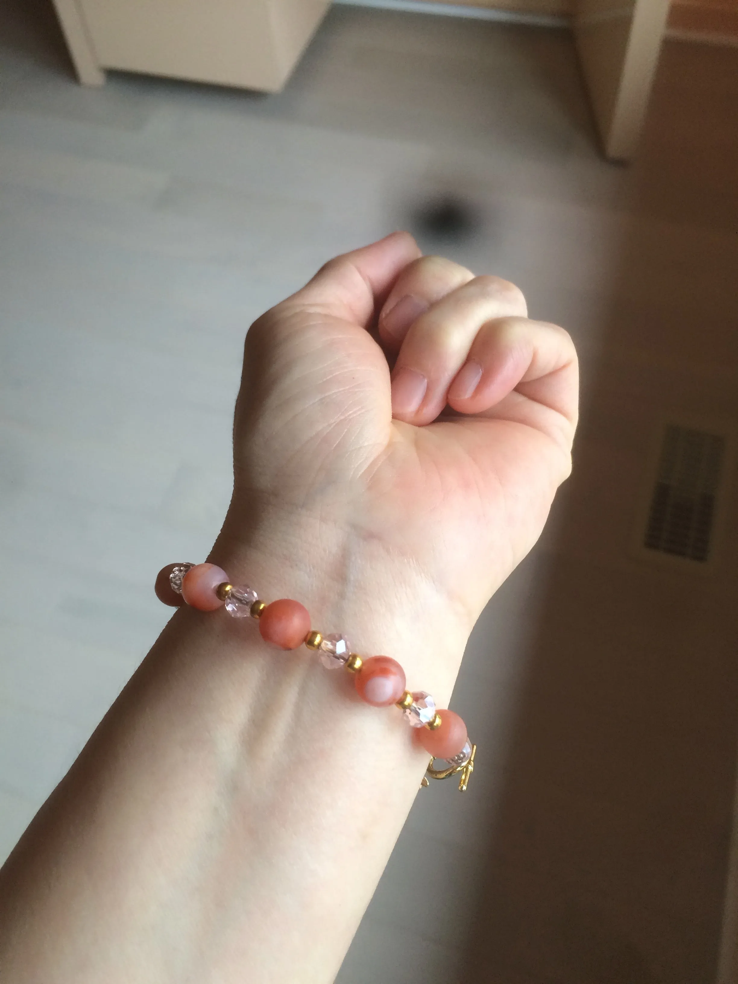 100% Natural red agate   crystal bracelet SY19 add-on item.