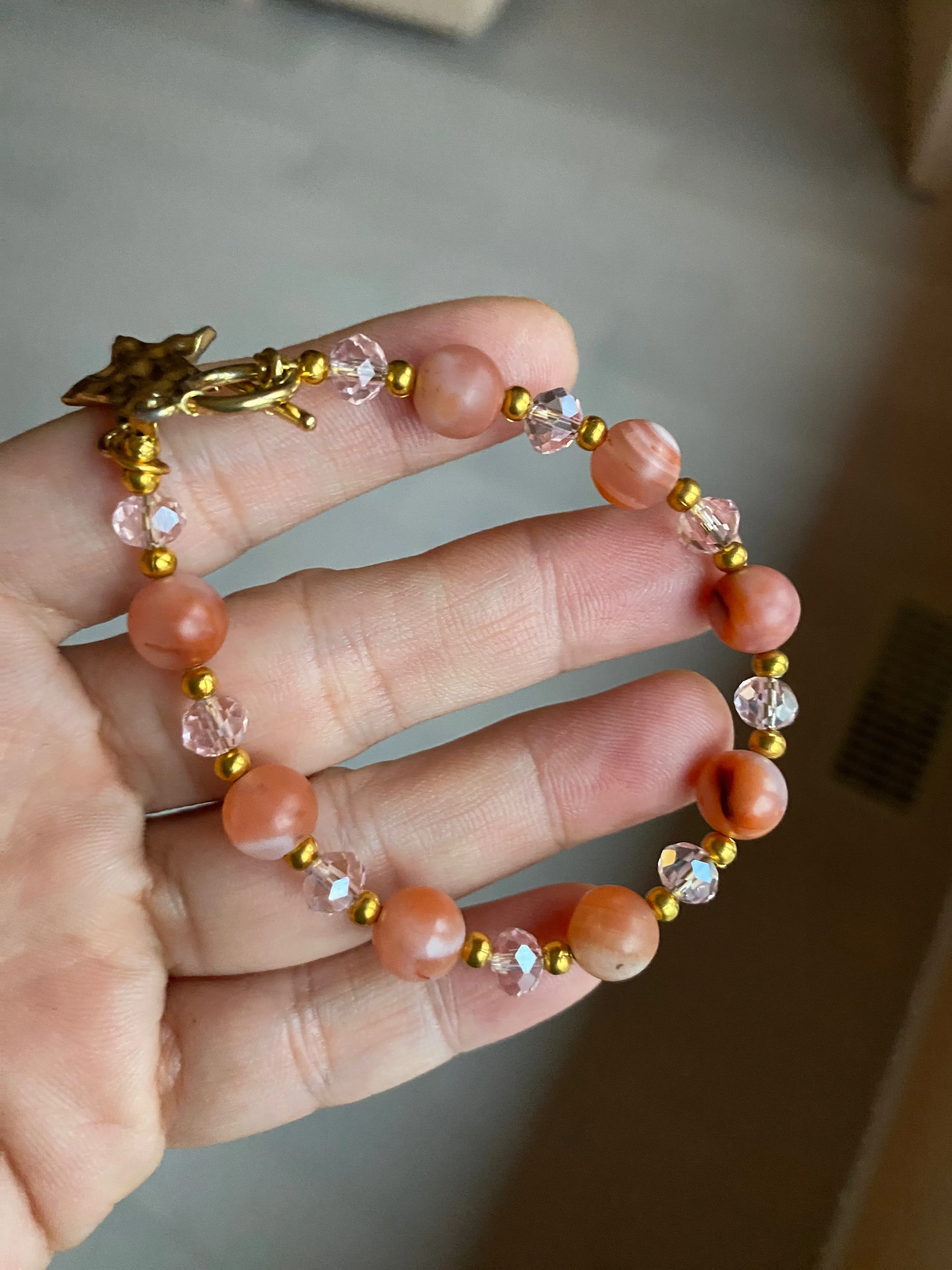 100% Natural red agate   crystal bracelet SY19 add-on item.
