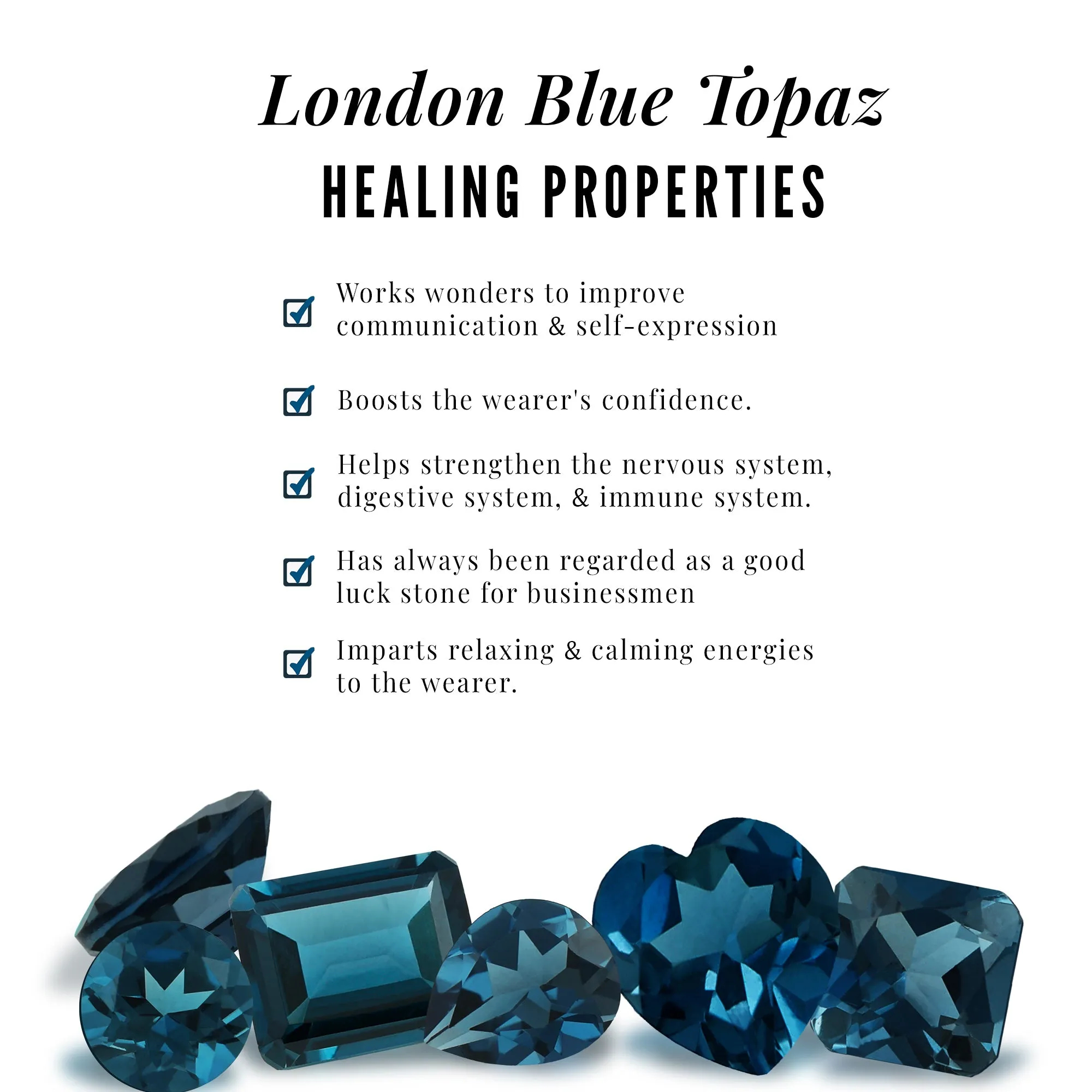 1.25 CT Heart Shape London Blue Topaz Crossover Ring with Diamond