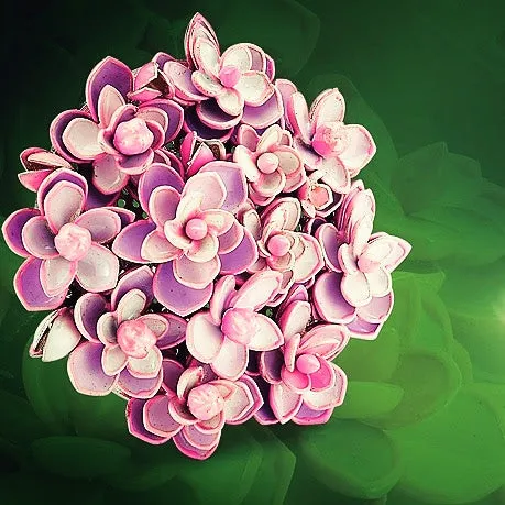 925 Silver Handmade Pink Dreams Brooch (Atelier)