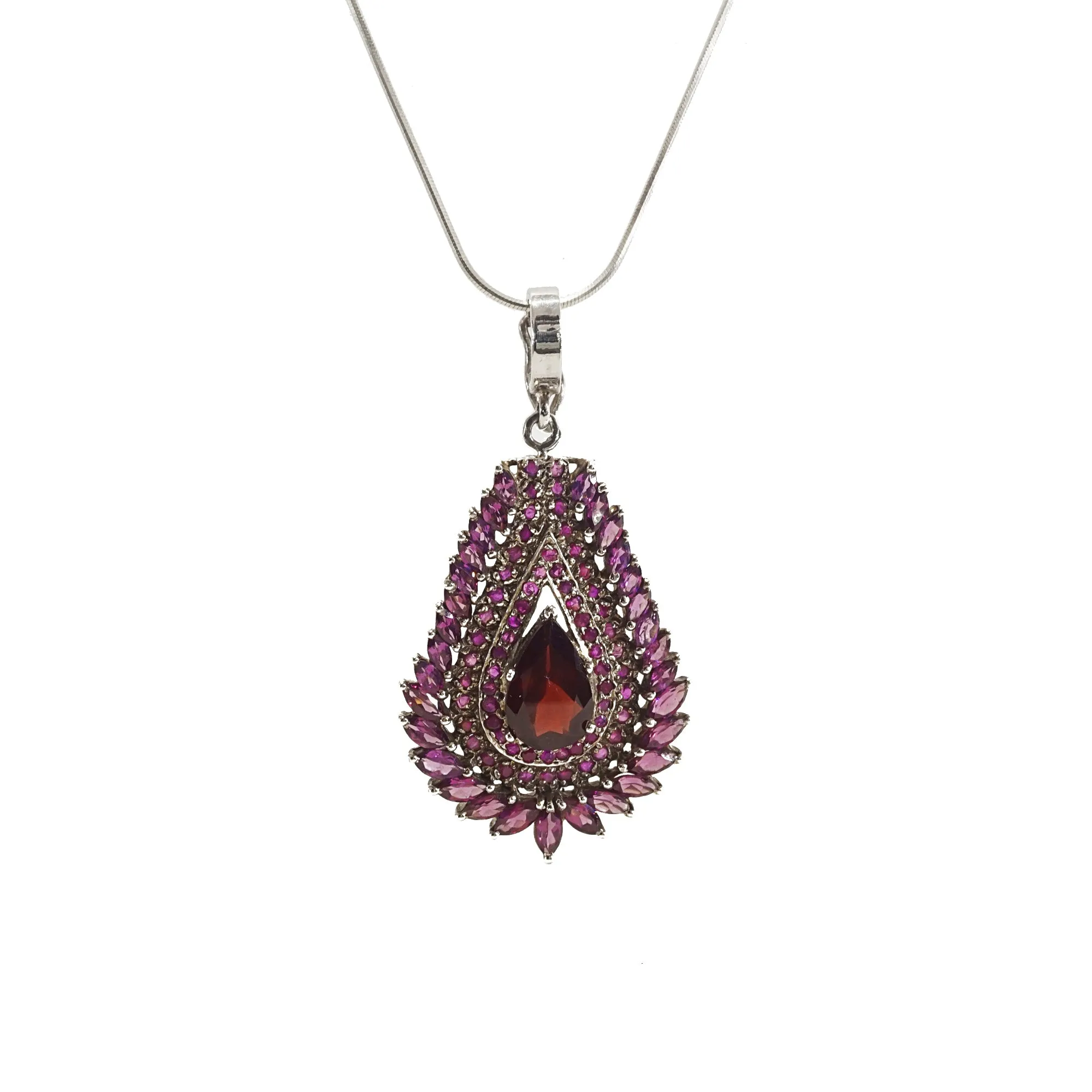 A-Grade Rhodolite Garnet and Ruby