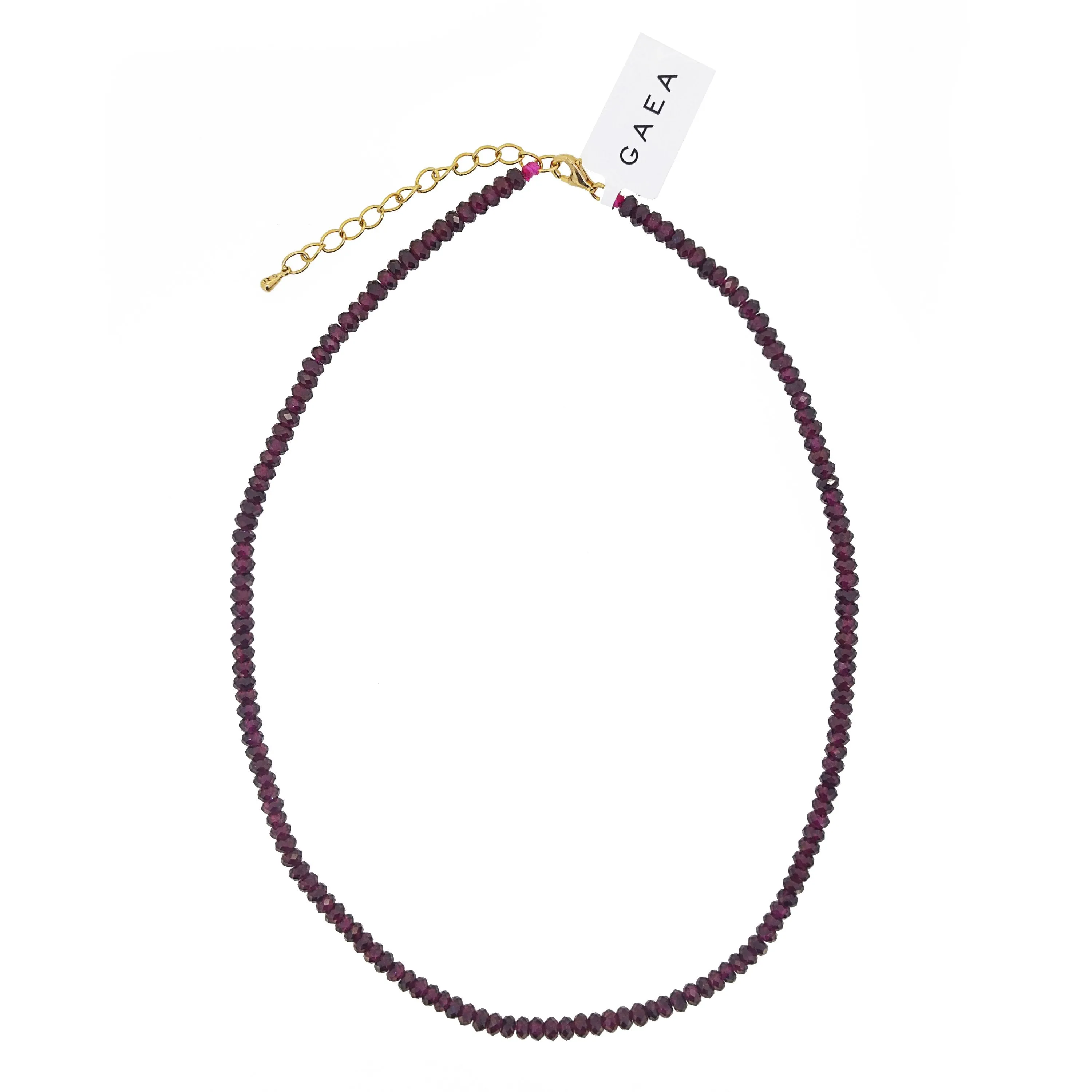 A-Grade Rhodolite Garnet Faceted Rondelle 4.5mm