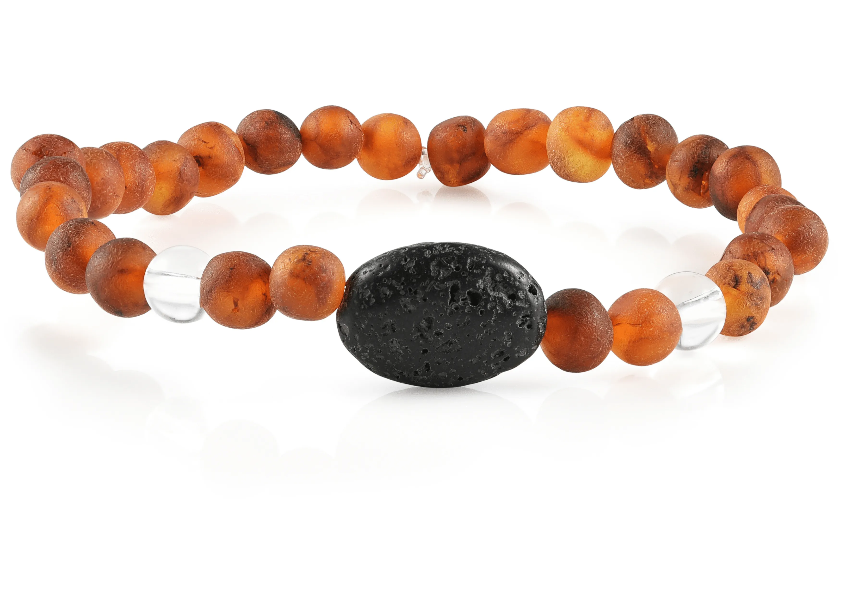 Adult Aromatherapy Bracelets | RETIRED Lava   Baltic Amber