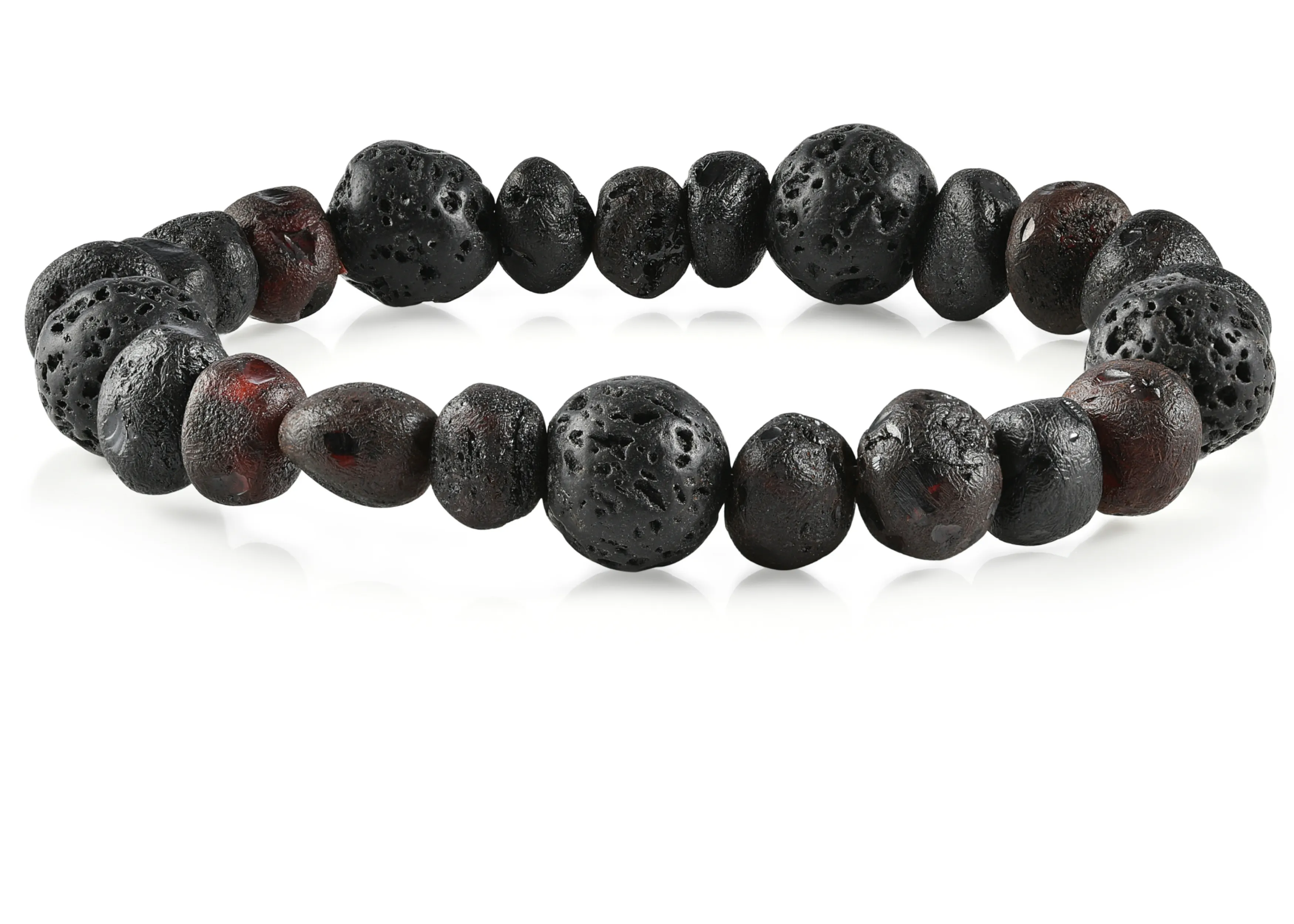 Adult Aromatherapy Bracelets | RETIRED Lava   Baltic Amber