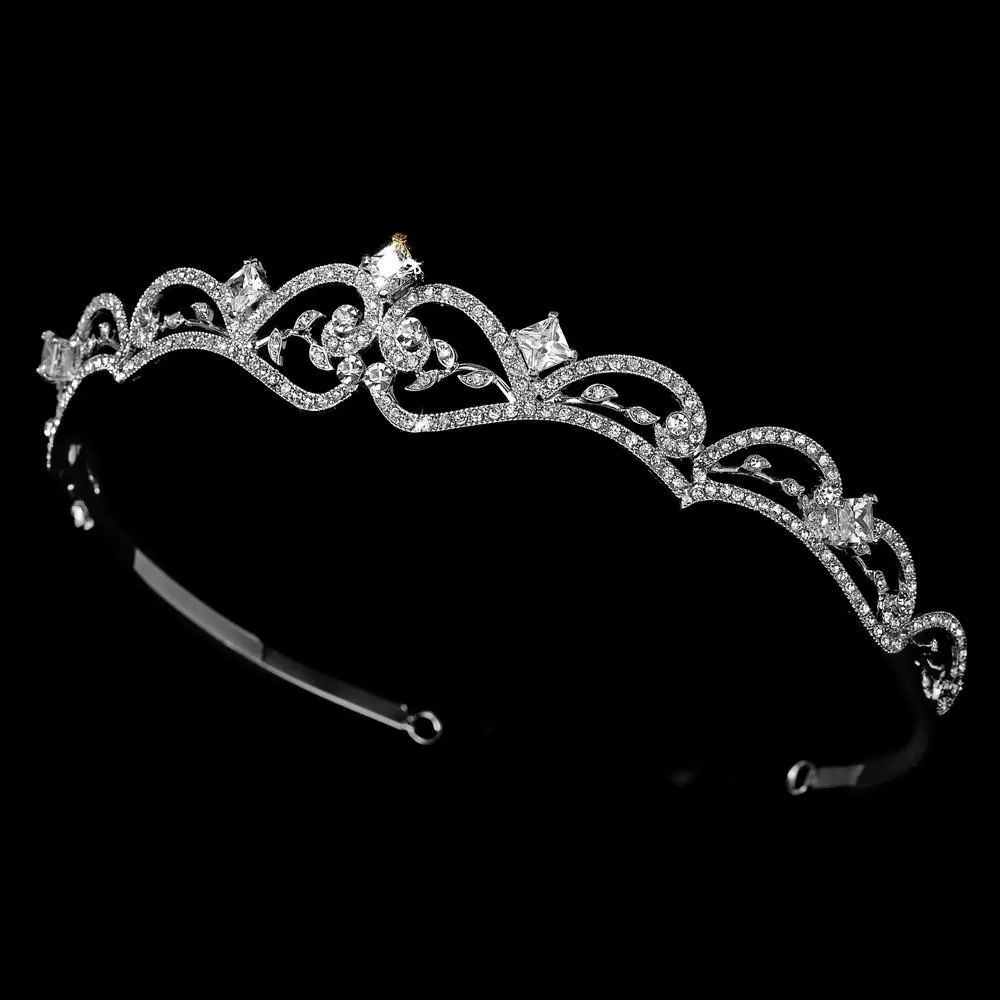 Antique Silver Bridal Tiara