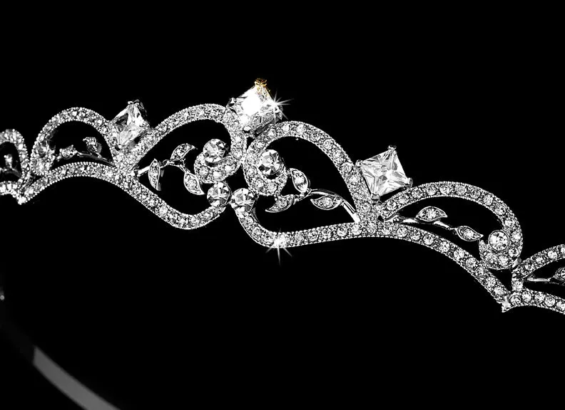 Antique Silver Bridal Tiara
