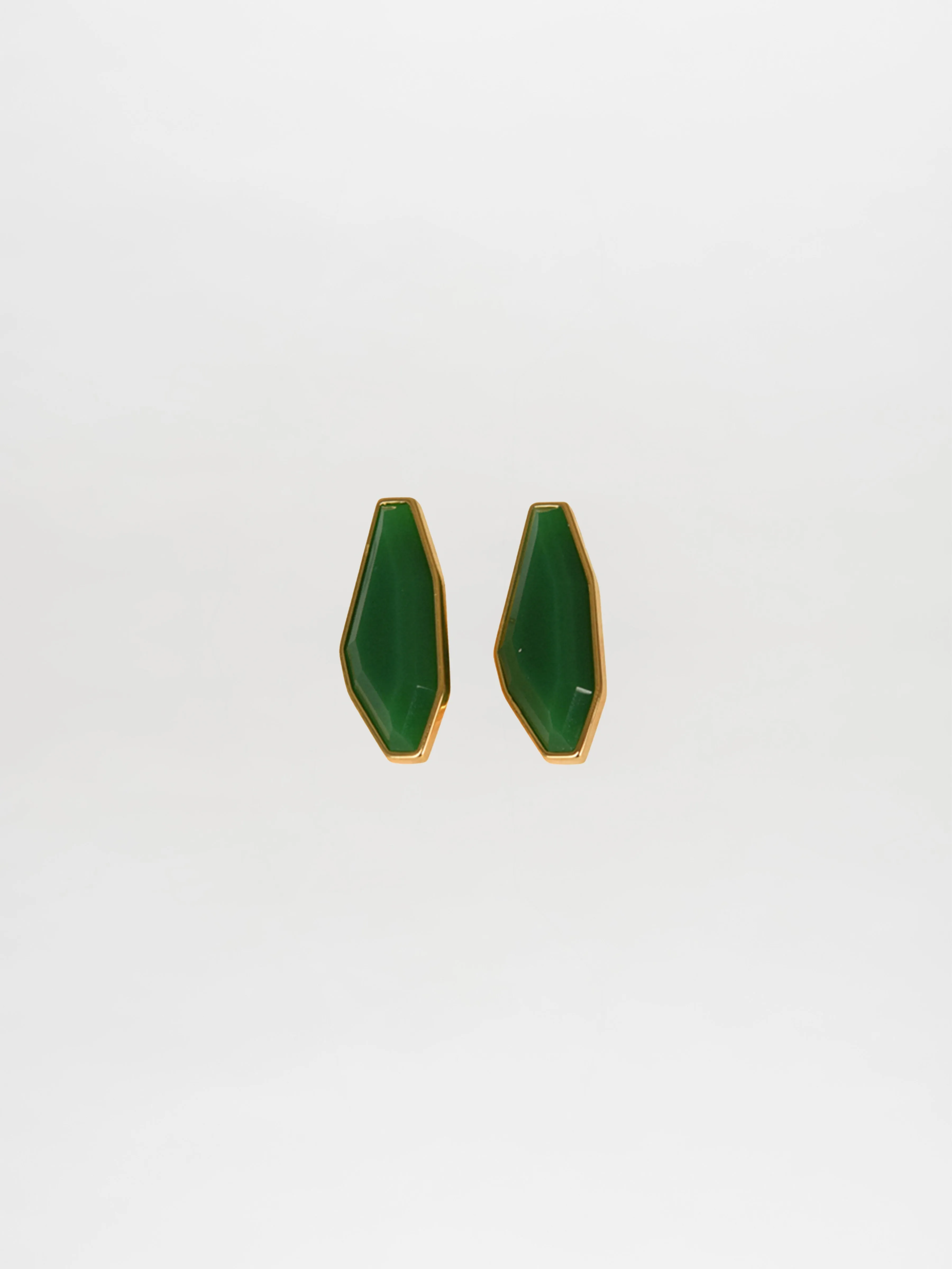 Badra Earrings Emerald