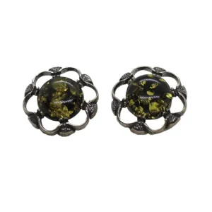 BALTIC AMBER EARRINGS IN SILVER AT REGARD JEWELRY IN AUSTIN, TEXAS