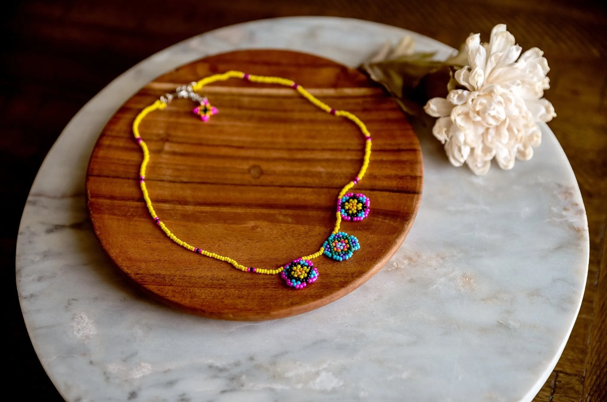 Beaded Boho Necklace