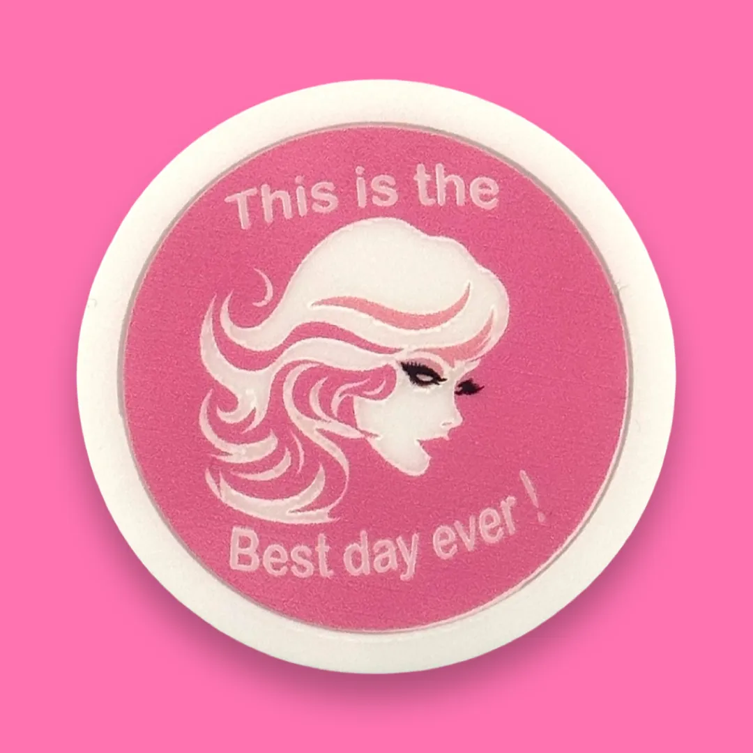Best day ever 🌸 - brooch - Set of 4