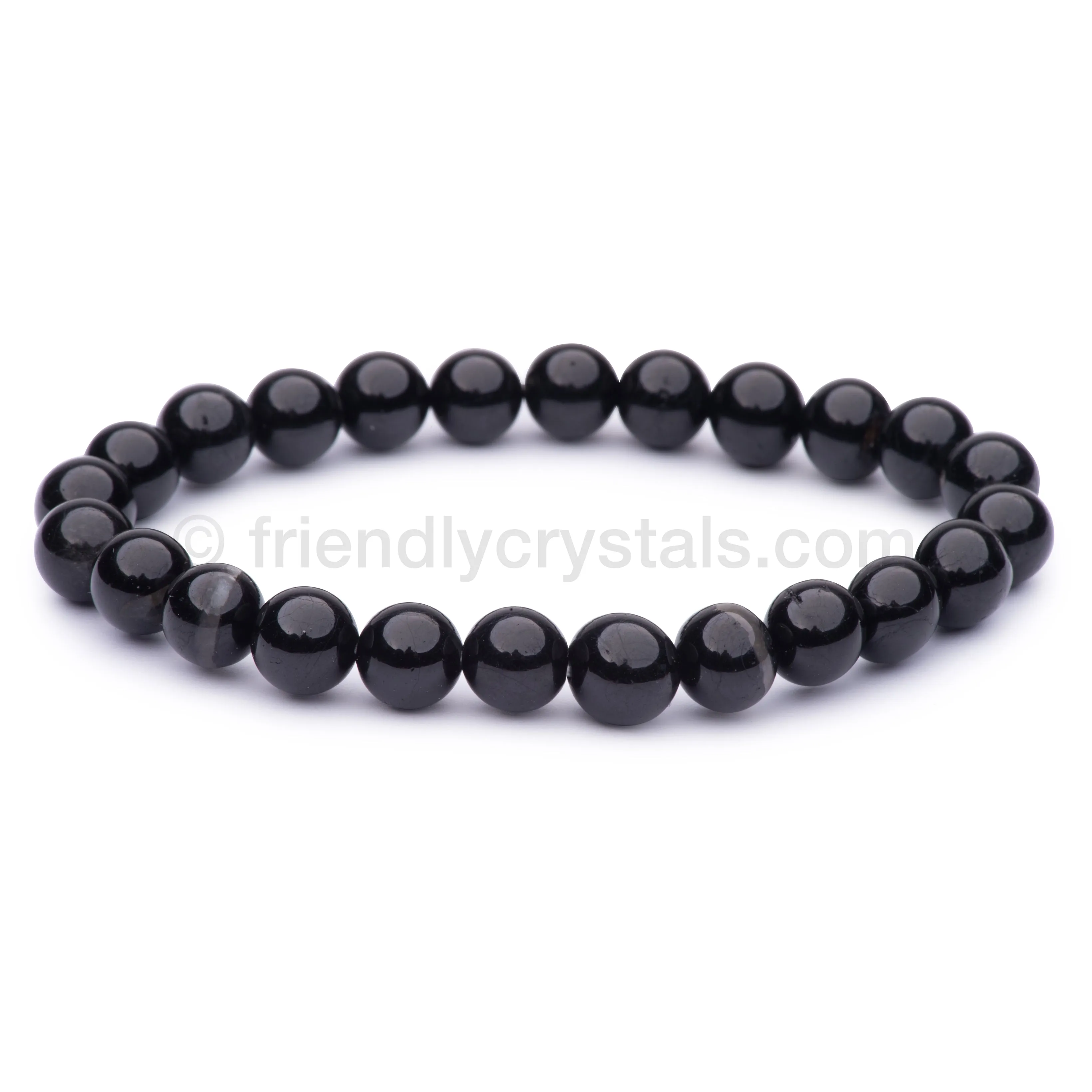 Black Tourmaline & Onyx Power Bracelet (10 mm)