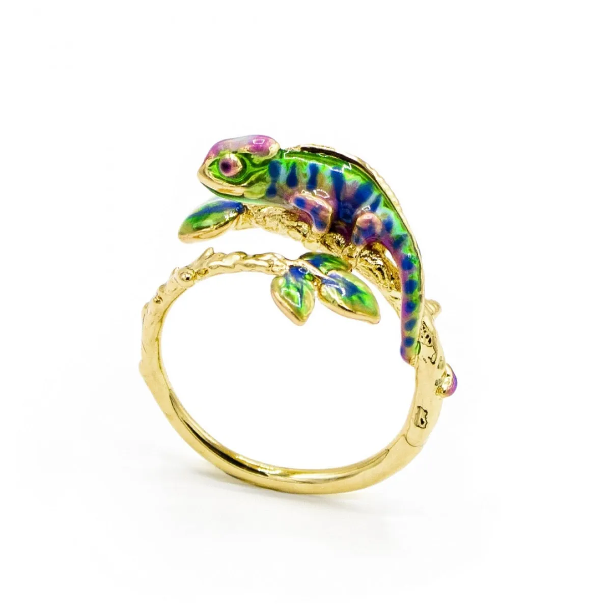 Chameleon Open ring by Bill Skinner
