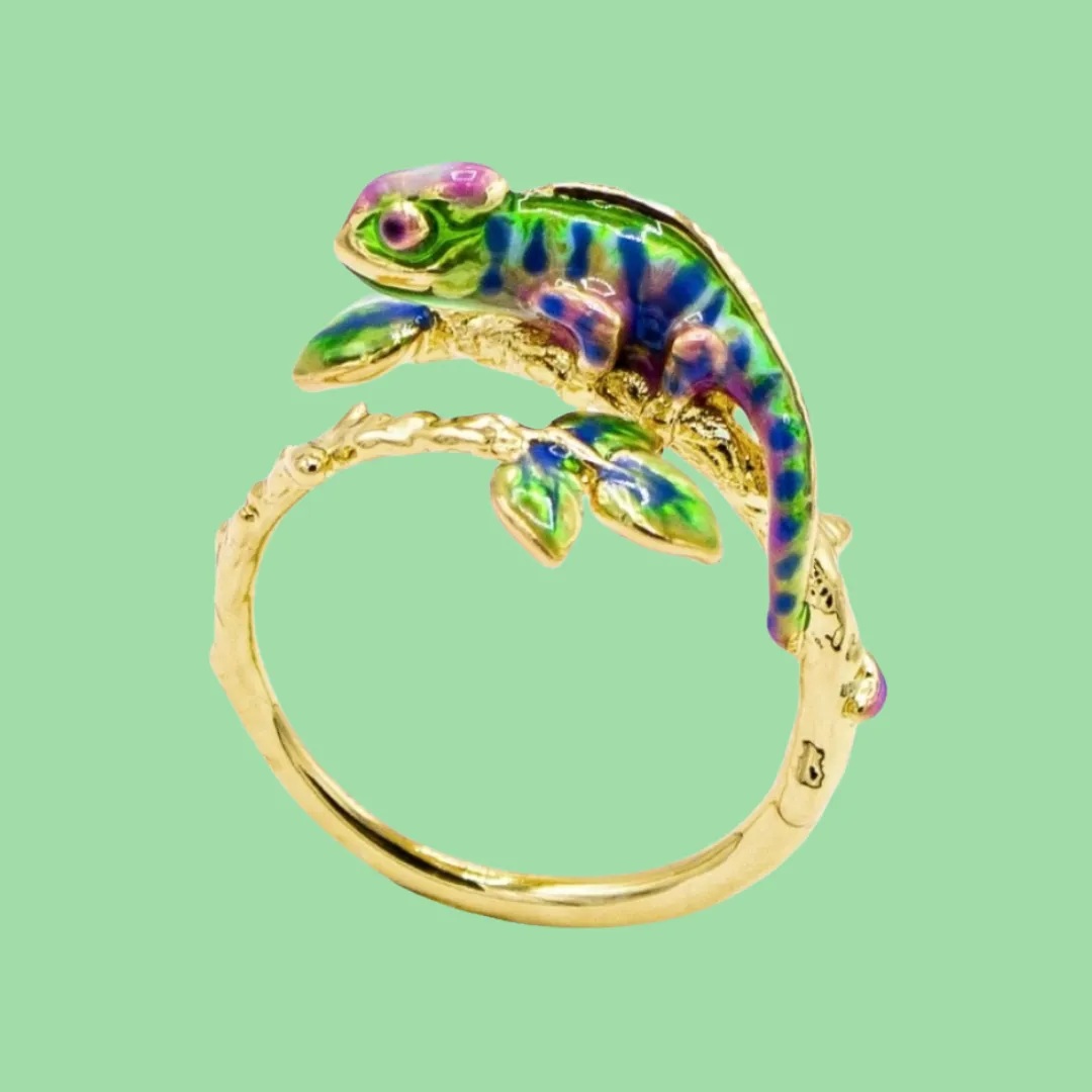 Chameleon Open ring by Bill Skinner