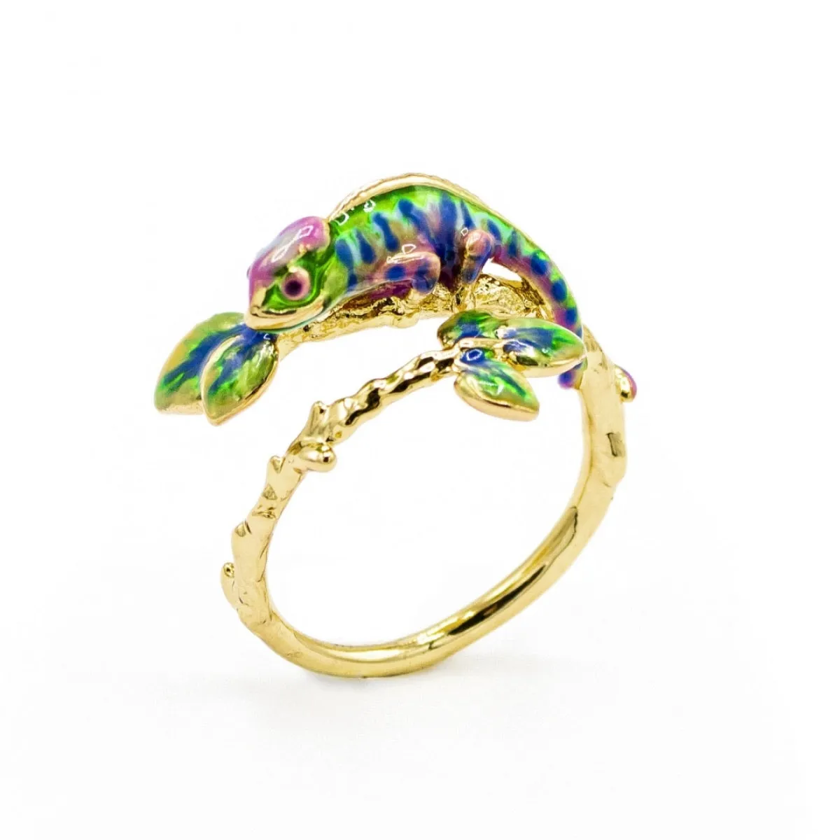 Chameleon Open ring by Bill Skinner