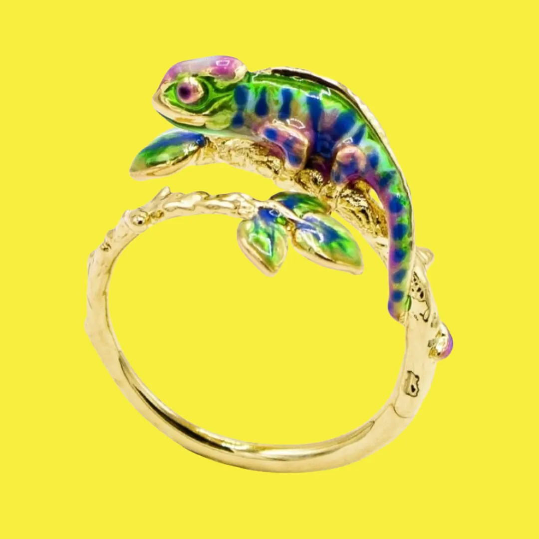 Chameleon Open ring by Bill Skinner