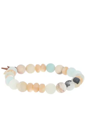 Chan Luu Multi Amazonite Mix Stretch Bracelet