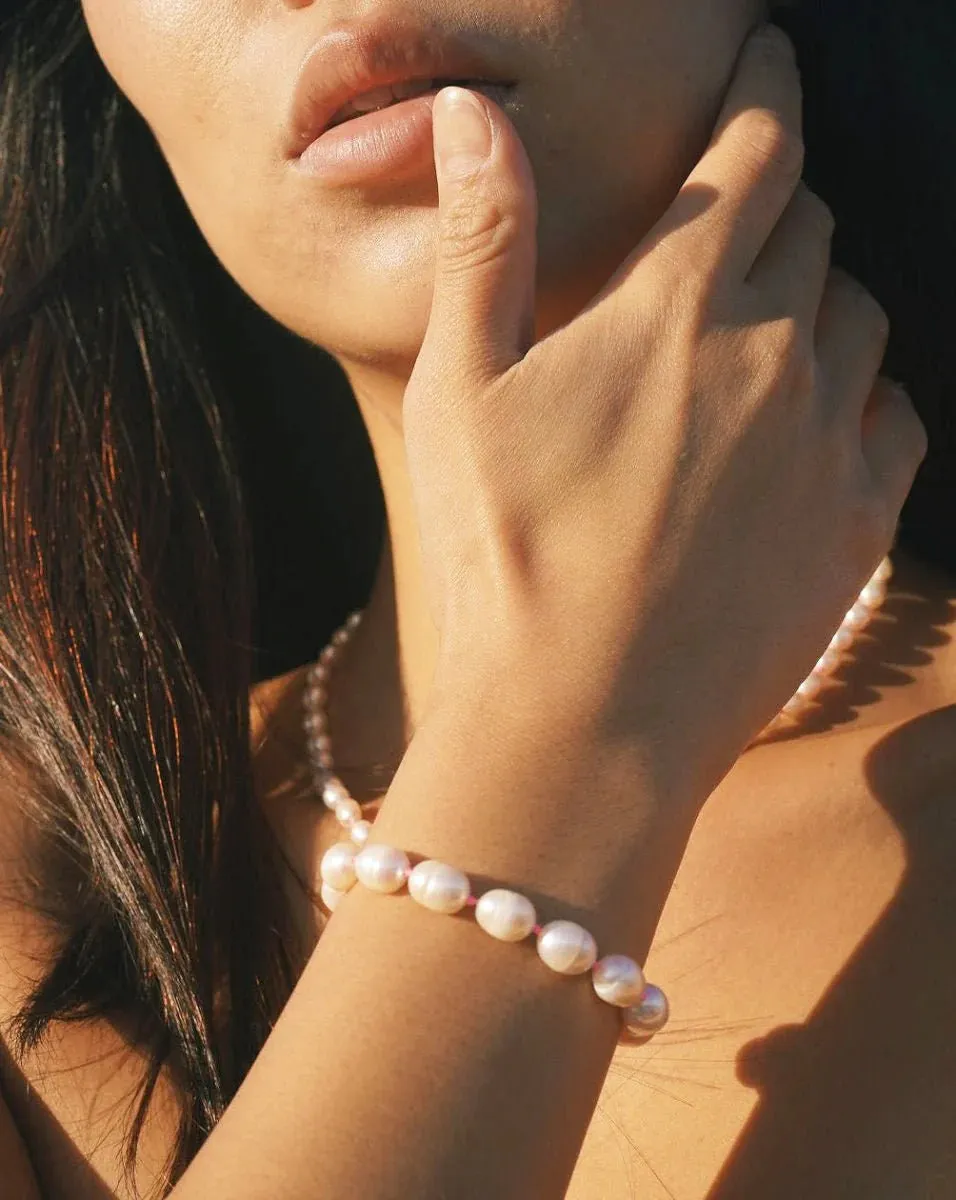 Cluster Pearl Bracelet