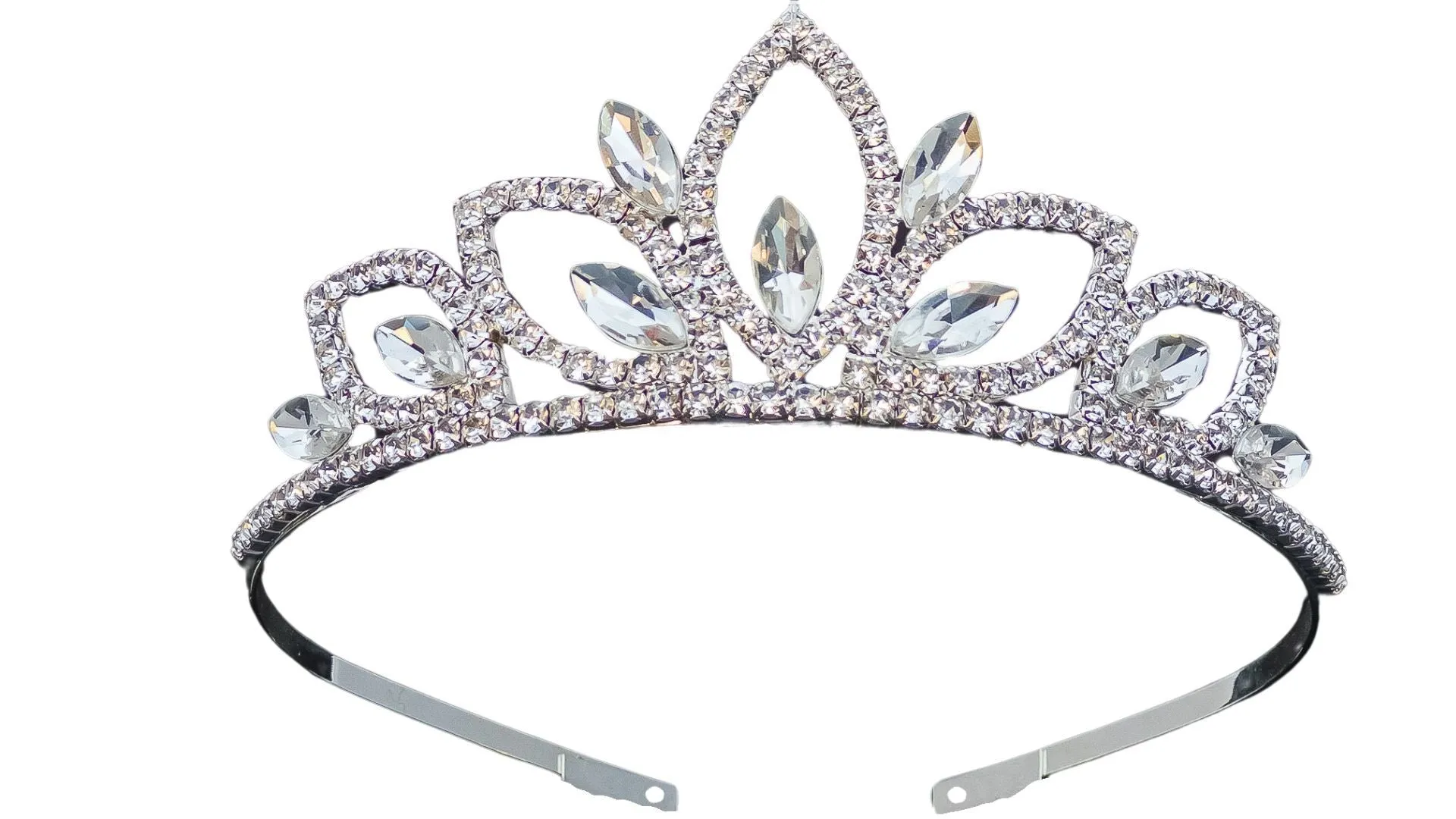 Crystal Marquis Petal Tiara