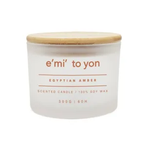 E' MI' TO YON - Egyptian Amber Scented Candle