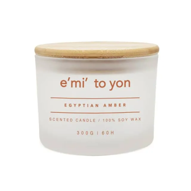 E' MI' TO YON - Egyptian Amber Scented Candle