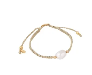 Fairley Pearl Rope Bracelet Sand