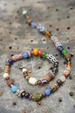 Lawot (Traveler) Glass Bead Necklace