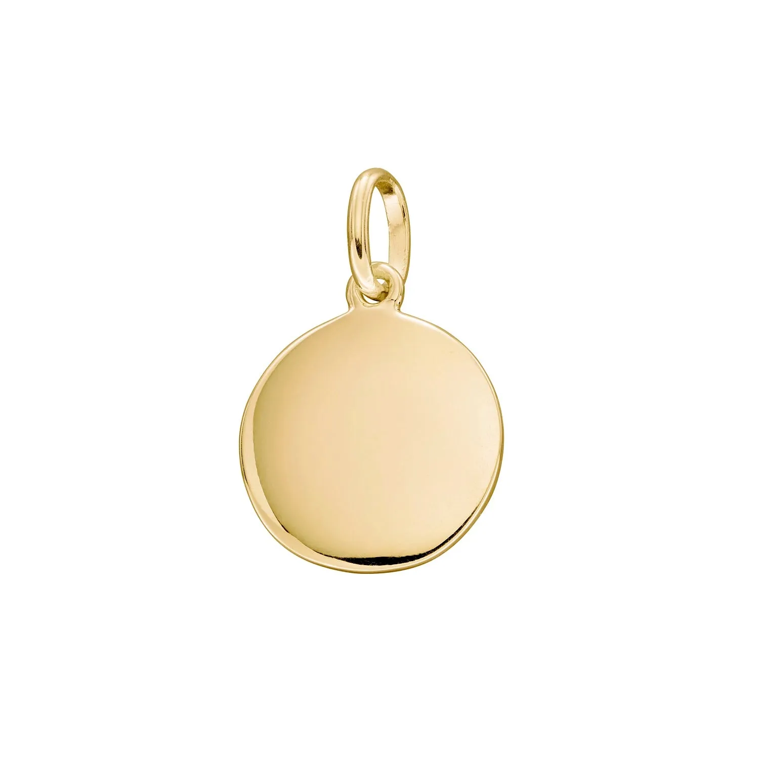 MILENA Necklace Gold Plated August Birthstone Peridot SWAROVSKI with engravable disc