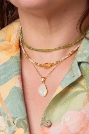Necklace Gemstone Summer Reverie
