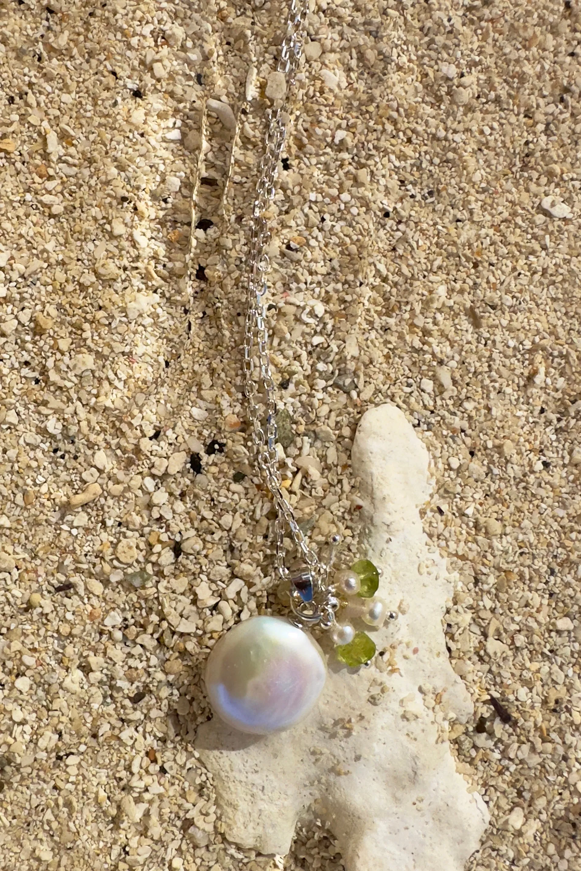Pendant Pearl Cay Ocean Spray Green