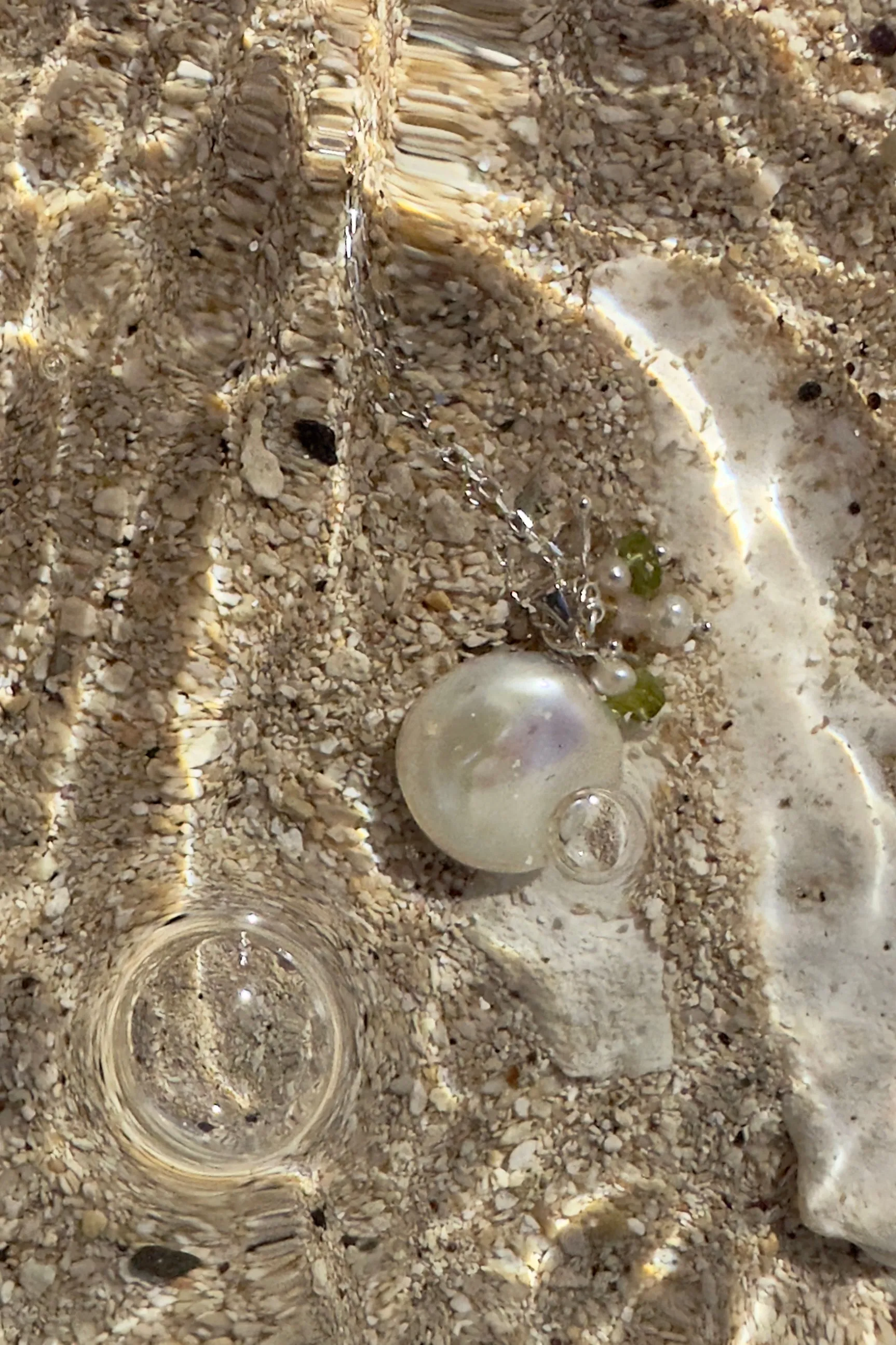 Pendant Pearl Cay Ocean Spray Green