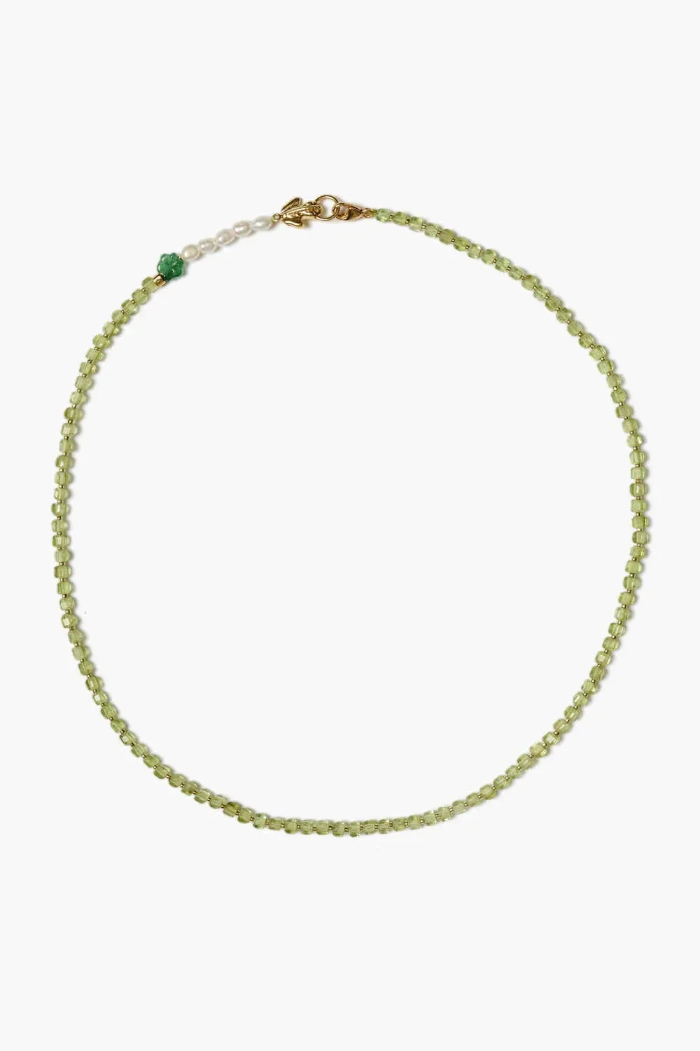 Peridot Mix Necklace