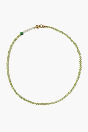 Peridot Mix Necklace