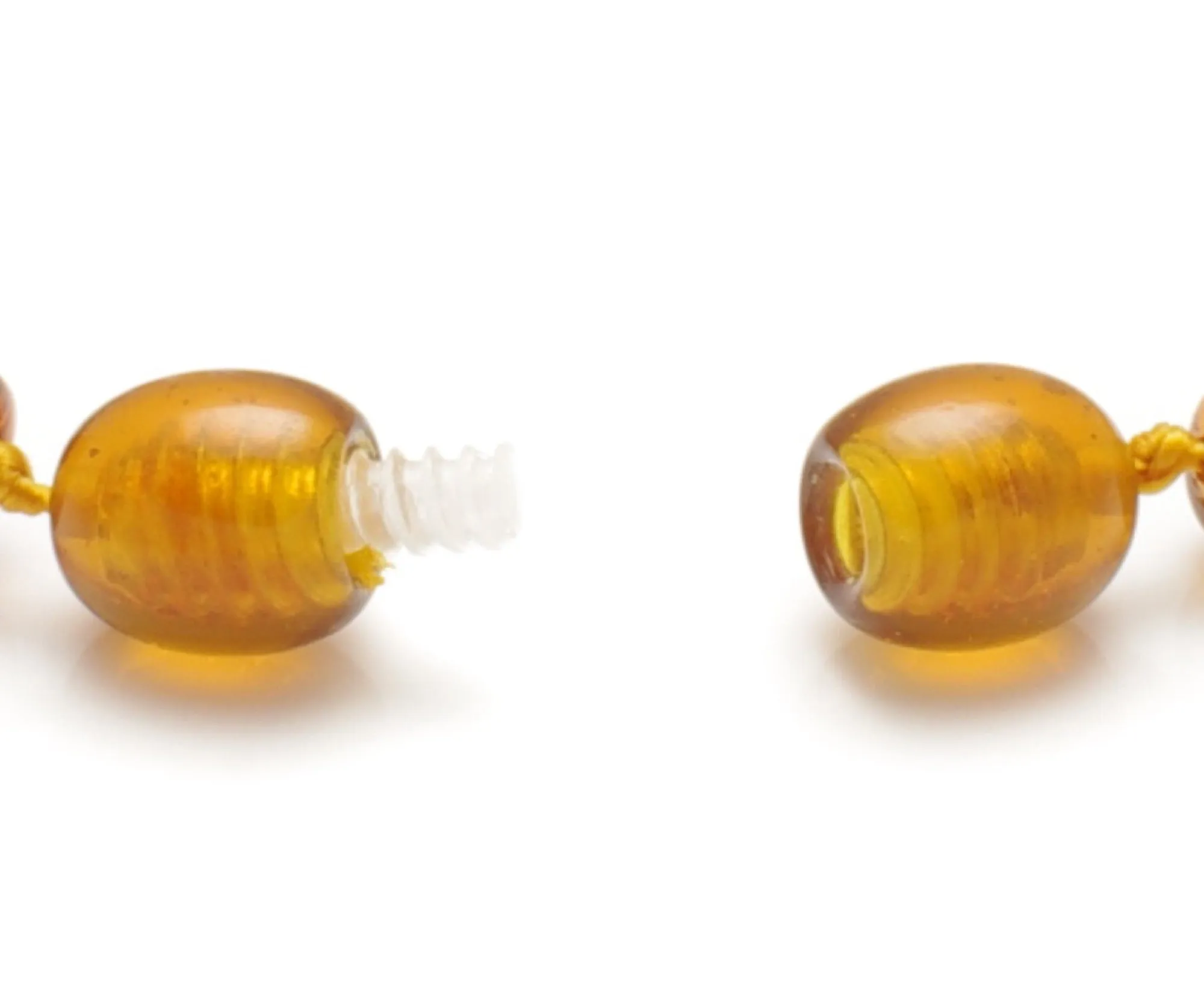PREMIUM POLISHED BALTIC AMBER NECKLACE & BRACELET FOR CHILDREN / HONEY COLOUR / EXTRA SAFE & AUTHENTIC