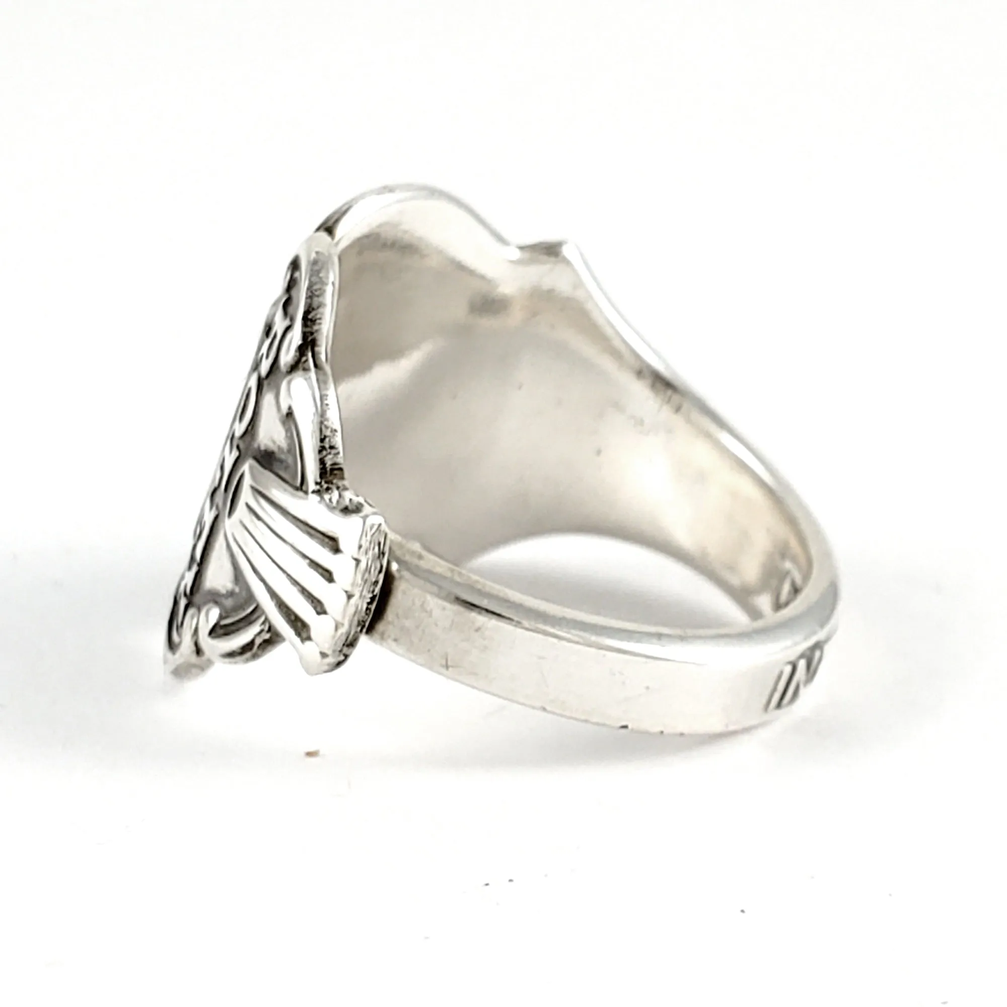 Rolex Interlaken Silverplate Spoon Ring
