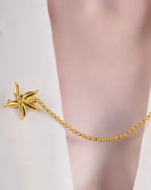 Sea Star Link Brooch