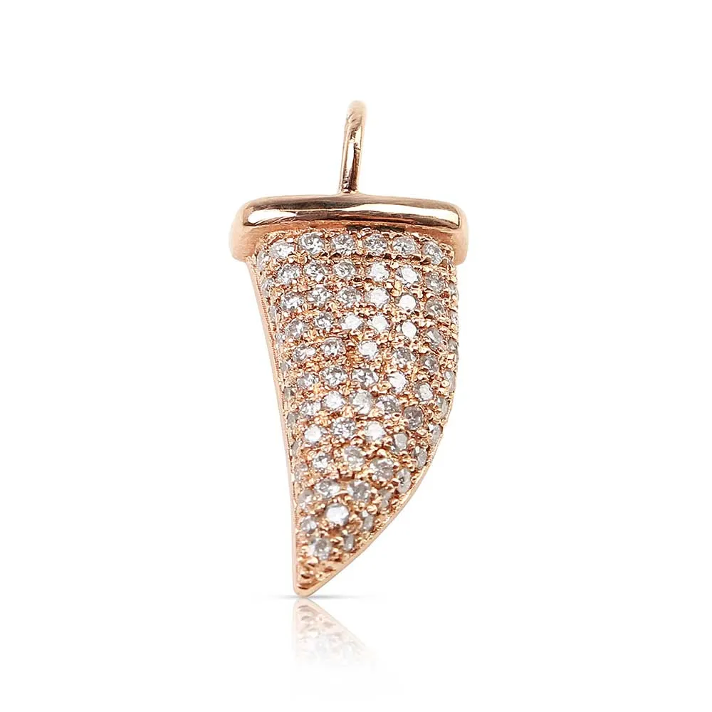 SHARK TOOTH DIAMOND CHARM