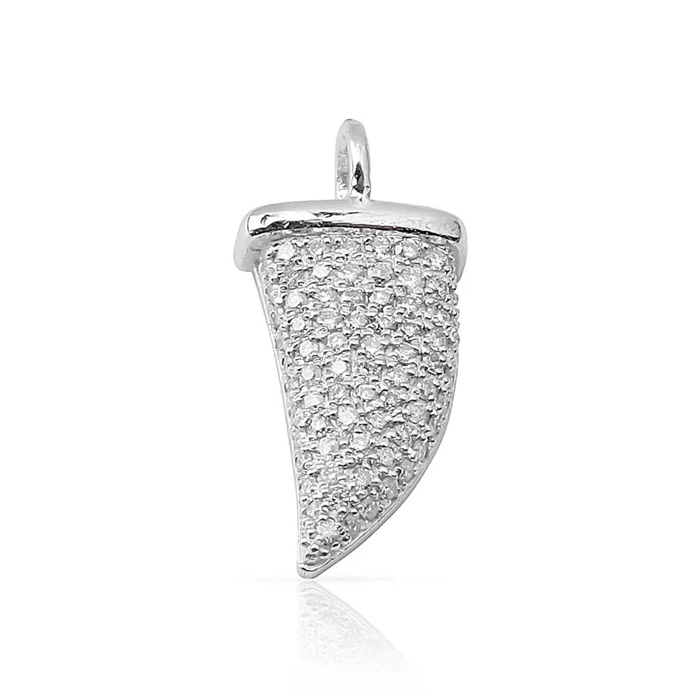 SHARK TOOTH DIAMOND CHARM