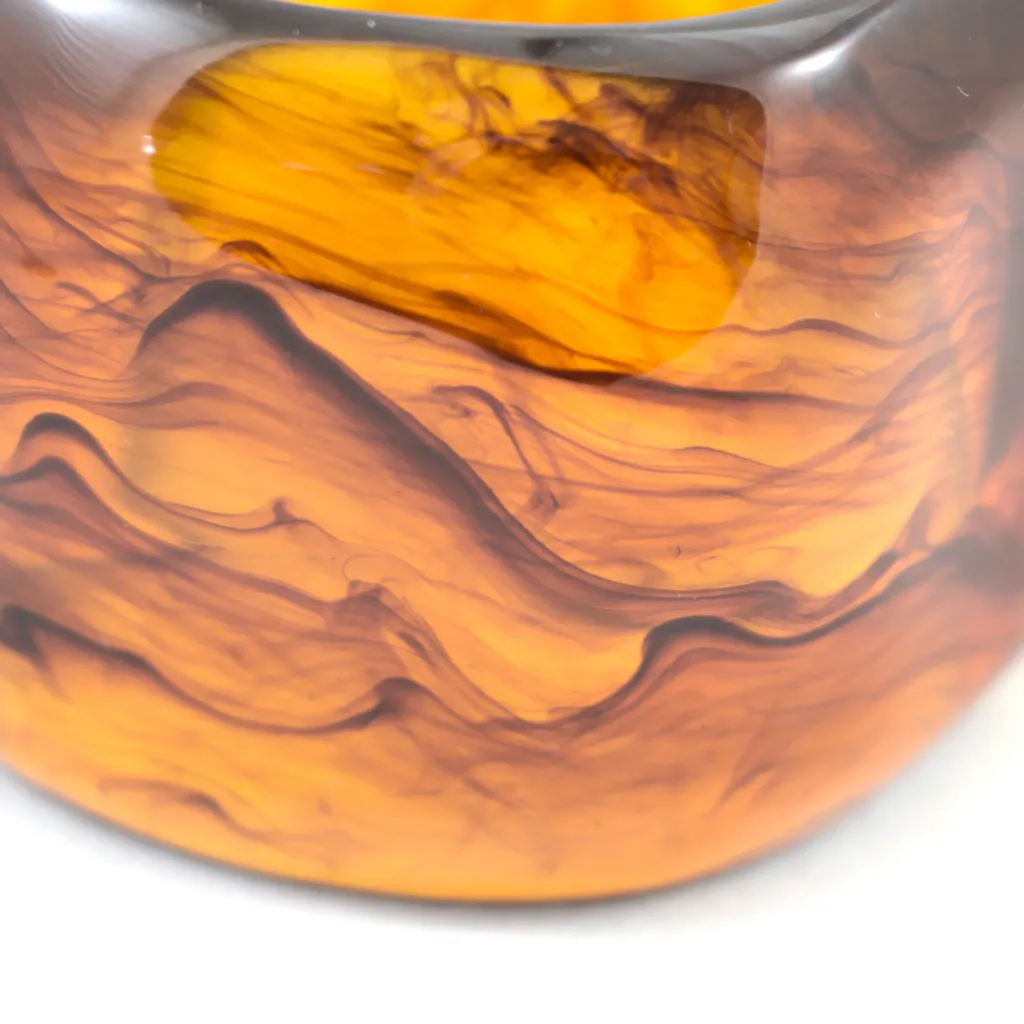 Super Wide Amber Bangle