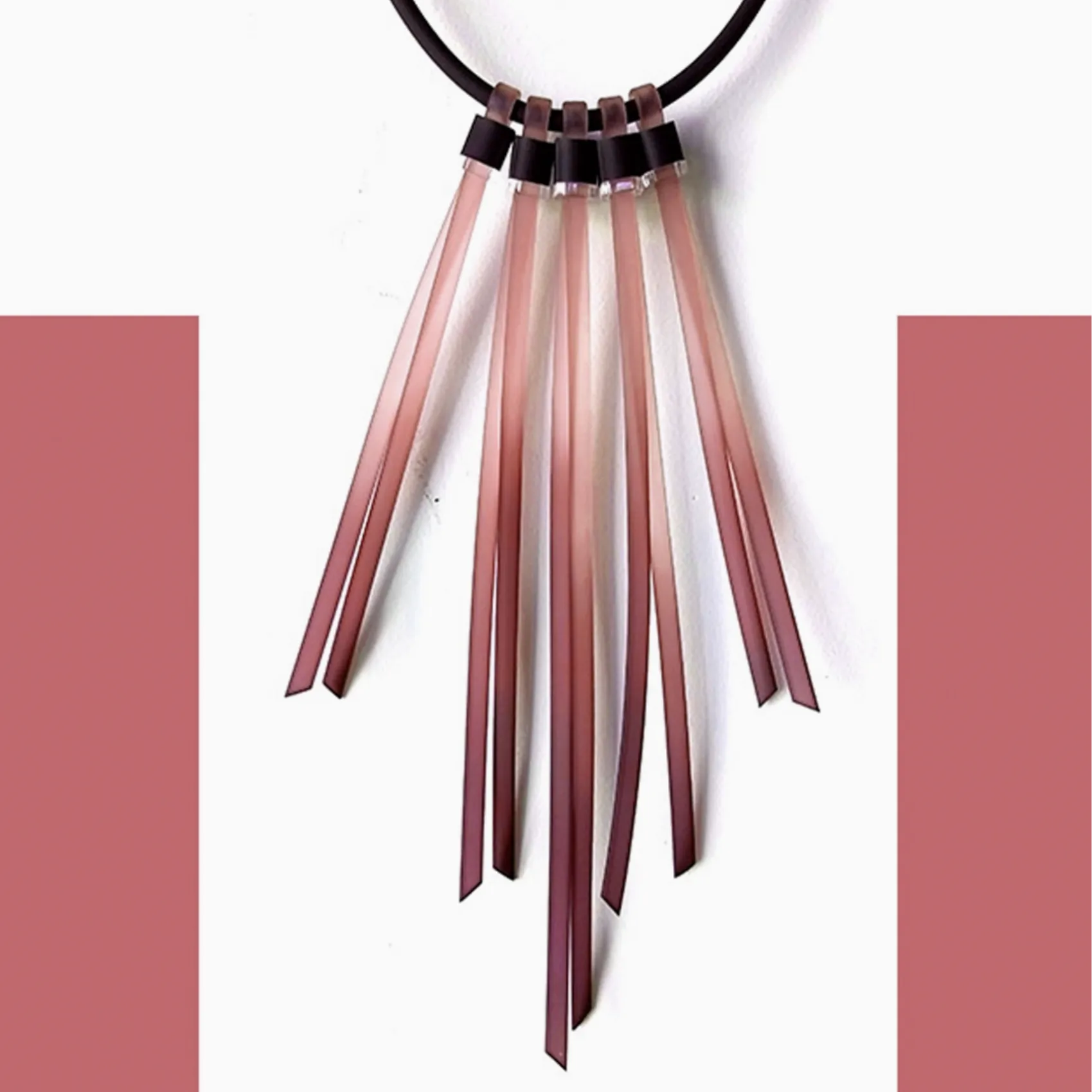 Tenerife Necklace - Garnet Amarante