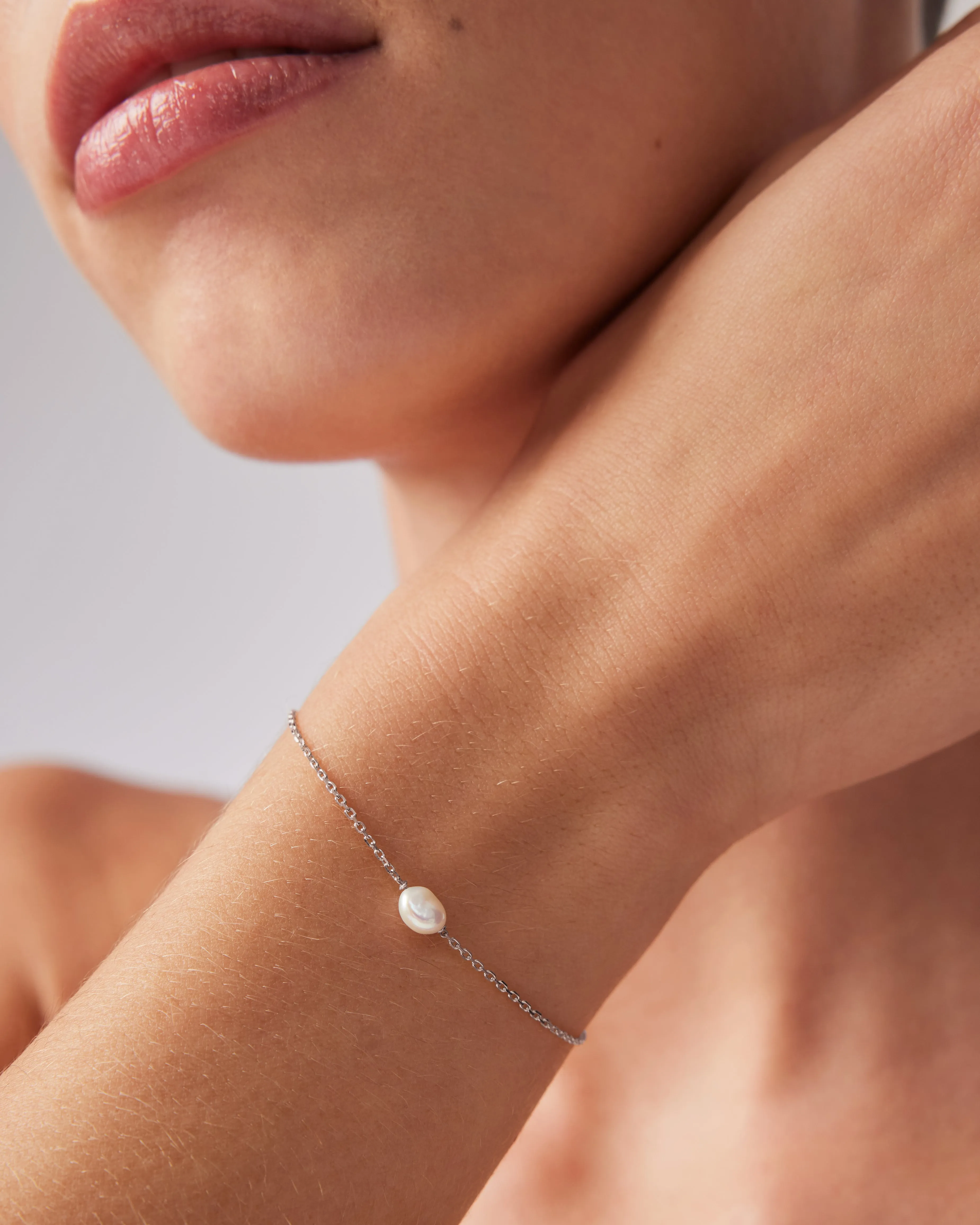 The Pearl Birthstone Bracelet